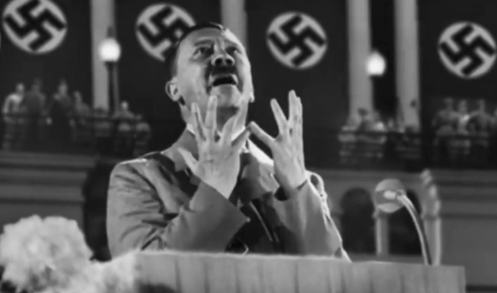 Hitler used Christianity to make himself a prophet until it wasn't needed any longer and his cult was told they didn't need the Bible anymore and that Hitler and Nazism had become a new revelation of god.12/