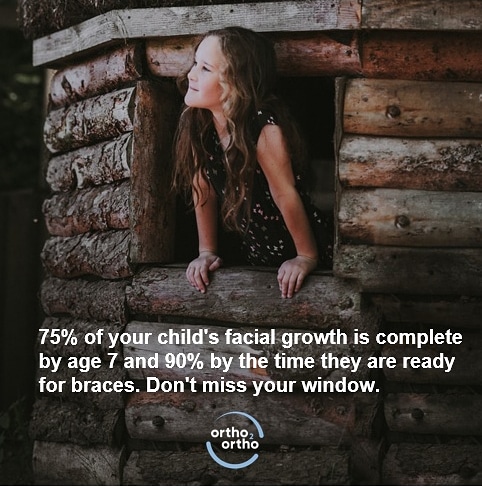 Don't miss your child's window #orthodontics #orthodontist #smilemore #smile #smile😊