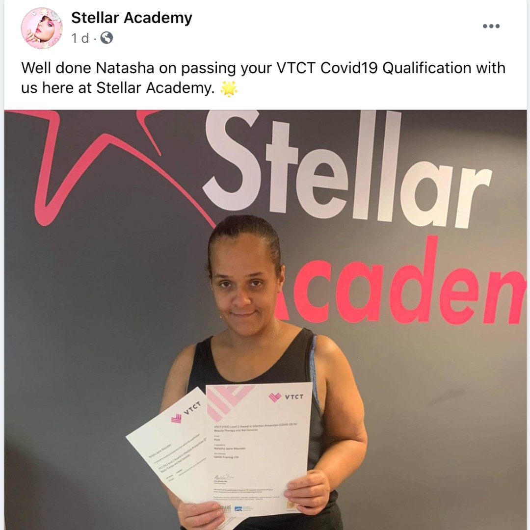 stellarqdos's tweet photo. Congratulations! We love giving our students certificates! 🏆🏆
.
Come along and join us at Stellar Academy for all your training needs in Hair, Beauty and Nails 💇‍♀️💅💆‍♀️
.
📩Contact Us On Here or Email info@qdostraining.com https://t.co/Pyl5TfSUeu