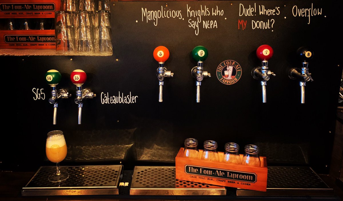ale_four's tweet photo. The Wall of Balls, something for everyone
#teamfourale
#beergeek #beerlover #craftkeg #craftbeer #realale #paleale #ale #craftale #alelover #craftbeers #craftnotcrap #beerfan #fourale #four_ale #microbrewery #craftbeerbar #trendybar #microbar #gosport #stokeroadgosport https://t.co/9EzJf3mtmW