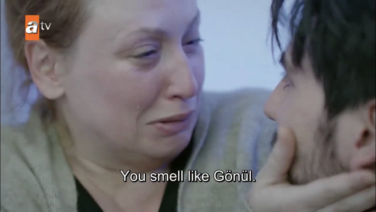 crying over sultan recognizing that aslan is her son because he smells like gönül?? yes i am  #Hercai