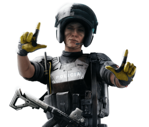 mira + her elite skin! :D i want to hug her. yup, just wholesome stuff, no punching or killing!! :D also her hair looks very pretty. and i like her elite skin's animation when she wins as mvp it looks cool! oh yeah and i want to her to clock me over the head with her black mirror