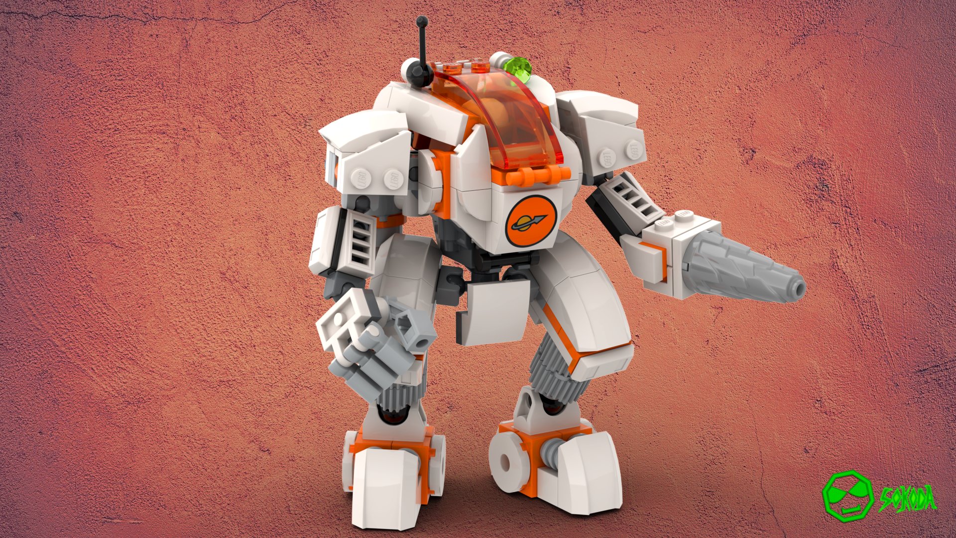Lego mars hotsell mission moc