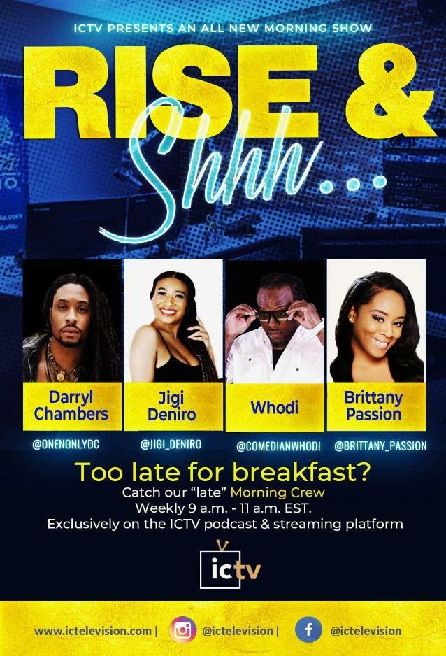 Excited about our new morning show. It's about to be lit lit lit!!!!!!!!