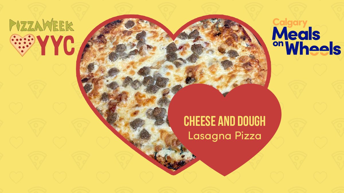Trying to figure out what to have for dinner on a beautiful fall day? How about the Lasagna Pizza from Cheese &amp; Dough? You will love the lasagna flavours in this pizza. 

#YYCPizzaWeek2020
#YYCsbestpizzas #YYC #YYCSupportlocal #YYCPizza
#YYCsmallbusiness