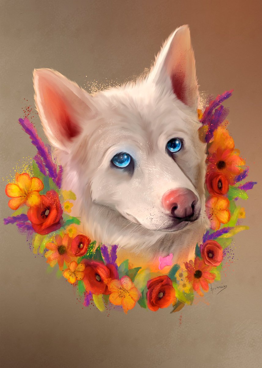 PatchDraws's tweet image. Tsuki's Portrait 💖✨