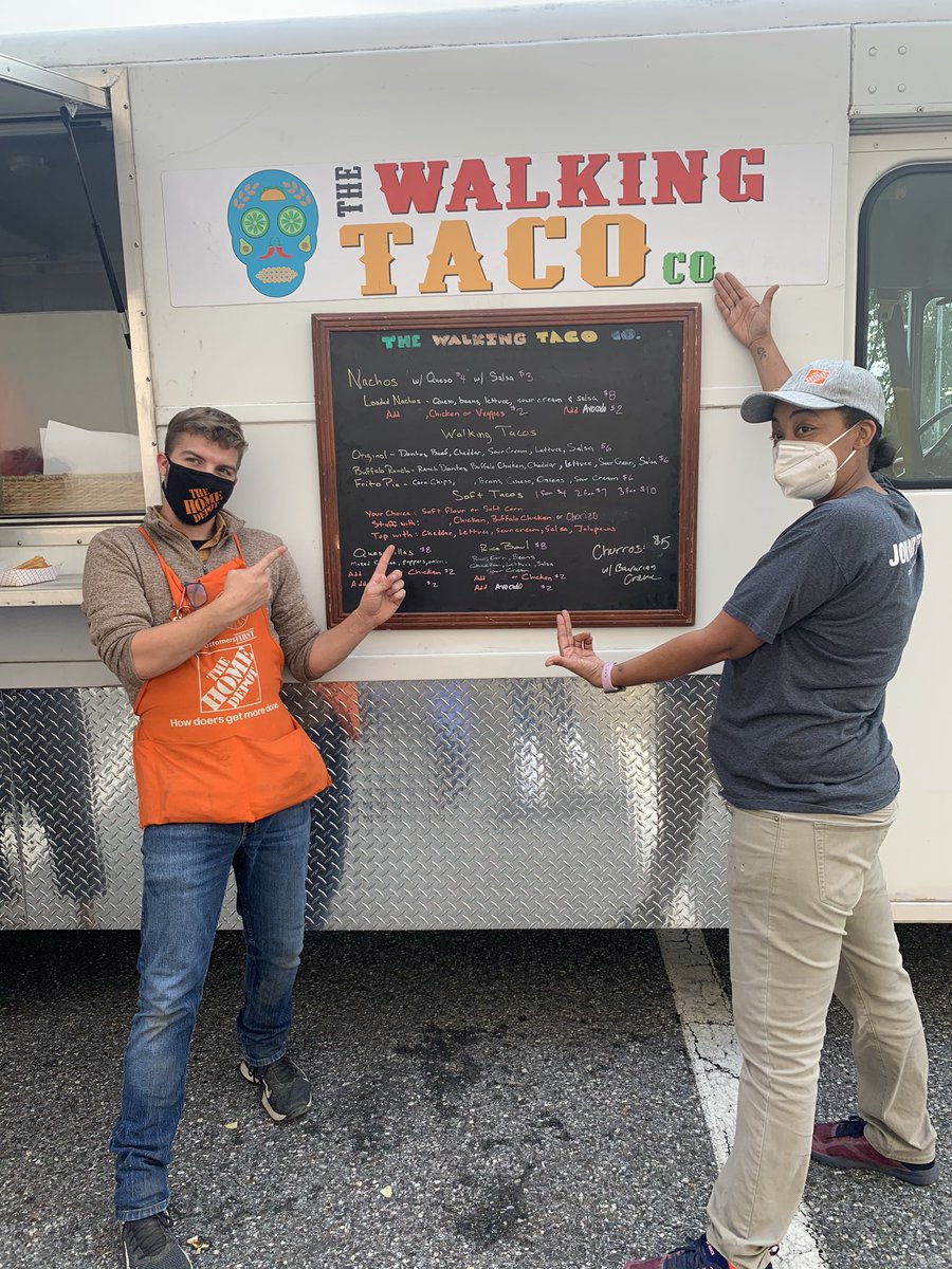Day 2 of success sharing celebrations. Walking tacos and all things yummy 🥳🌮🥙 @RidleyHomeDepot @wxw430 @AndrewJGarro