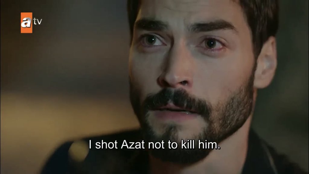 sometimes people shoot other people show them how much they love them, reyyan. it’s true.  #ReyMir  #Hercai