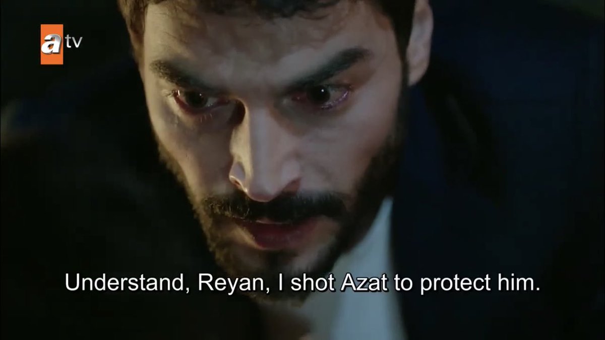 thinking about how the last time they did this miran was demanding that reyyan called azat “brother azat” and now he’s like “he’s MY brother azat i’d never try to kill him”... beautiful  #ReyMir  #Hercai