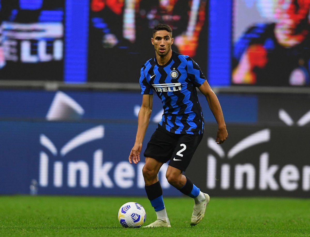 AchrafHakimi's tweet photo. 1st game, 1st Win ! Keep Going ! ⚫️🔵. Primer Partido , Primera Victoria ! Vamos ! ⚫️🔵. https://t.co/kpXvS2yd6l