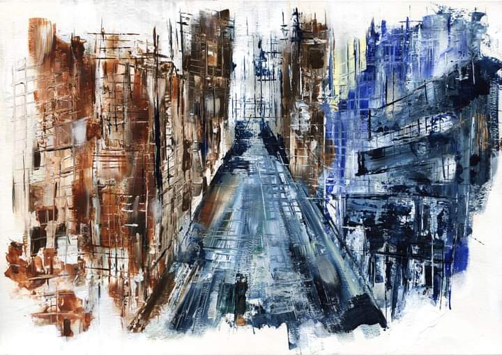 tulkaqelume's tweet photo. En la Ciudad | Acrílico sobre papel | 42x30cm.
#painting #expressionism #art #plaza #abstractart #ciudad #perspective #architecture #city #steetview #urbanism #color #illustration #drawing #ilustracion #acrylic #onsale https://t.co/ajeIvpHP9U