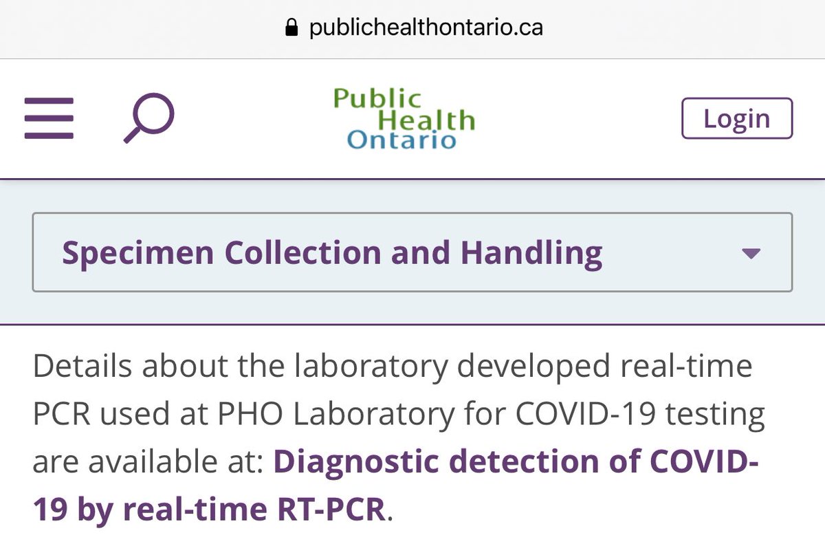 So now the question is: how many cycles are being run in the  #PCR  #tests currently being used to test people for COVID-19?You can find the protocol for the PCR tests on Public Health  #Ontario’s website #COVID19  #Coronavirus  #pandemic  #science  #fear  #Canada  #covidontario  #data