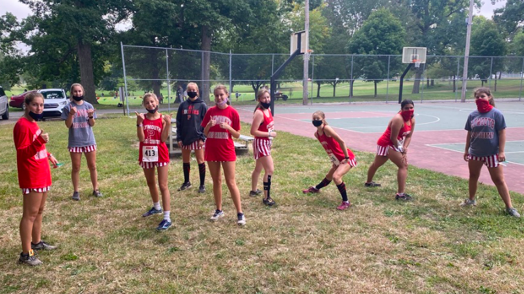 PlymouthHS_XCTF's tweet photo. First year at the Rochester Invite! Shoutout to Pugsie for breaking 20 min for the first time!! Shoutout to Isaac Sammartano for his 1m 50s PR! Finally, shoutout to Meghan Hartz for her 2m PR!! https://t.co/iXgtbL4kJy