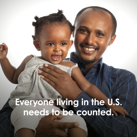No matter where you’re from, your nationality, your immigration status, or who you live with, we all count on the #2020Census. Respond now before time runs out! Learn more at 2020CENSUS.GOV.