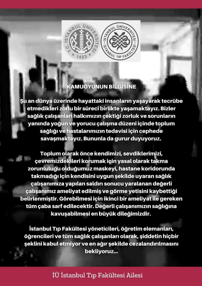 Nur29477725's tweet photo. Artık dur denilmeli. Caydırıcı yaptırımlar uygulanmalı. SAĞLIKÇILAR HAYAT MI KURTARSIN HAYATLARINI MI !!!! 
#SagliktaSiddeteHAYIR @RTErdogan @drfahrettinkoca @DrRecepAkdag @sagliklicozum @saglikbakanligi https://t.co/7d4ttVi008