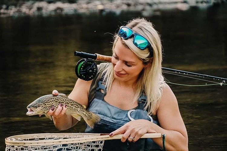 Women of Fly Fishing on X: Andrea - Decided to throw on my waders