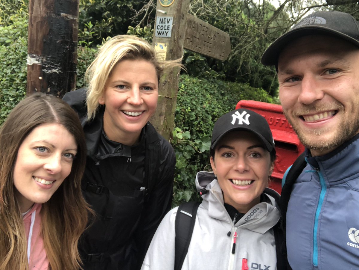 SportSevenhills's tweet photo. A final push from members of #TeamEast completing The Wanderlust Way earlier! A thoroughly enjoyable combined total of 87 miles to contribute towards the #TourDeWellspring whilst taking in all the beauty Lincolnshire has to offer 🏃‍♀️🏃🍃 @SianRaven @dom_fenner https://t.co/S2jzXD4QuW