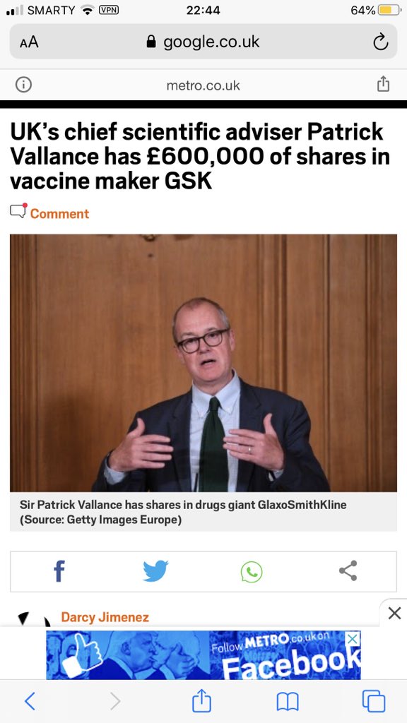 ElzieAtkinson's tweet photo. Shock!!! And people still trust these people!! It’s never about our health it’s always about money!! If you still support these twats, you’re the #Covidiots  #Antilockdown #londonprotest #COVIDIOTS #wakeup https://t.co/xOfxvqnnXR