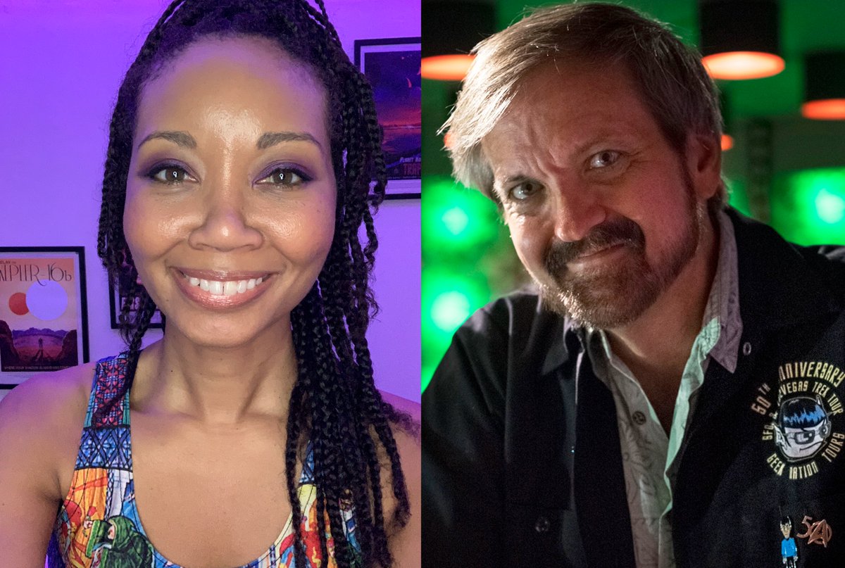 6)  #StarfleetCocktailParty Hour 2 kicks off with Dr. Trek!  @AlizaPearl interviews  @larrynemecek about his unique behind-the-scenes  #StarTrek perspective, authoring the Star Trek TNG Companion, hosting The Trek Files, and so much more! 9/27 ~4:00 pm PST at  http://Twitch.tv/Outpost13 
