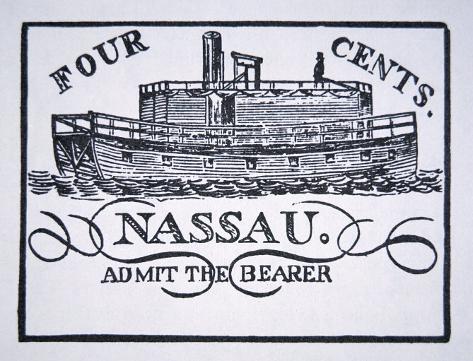 .. in the mind’s eye of real estate boosters like the Hicks, Middagh, Pierrepont & Remsen families, albeit a dream that  #RobertFulton’s  #Nassau seemed likely to make a great deal more real, the  #LongIsland Star calling the new ferry ‘a sure harbinger of future weal & prosperity’.