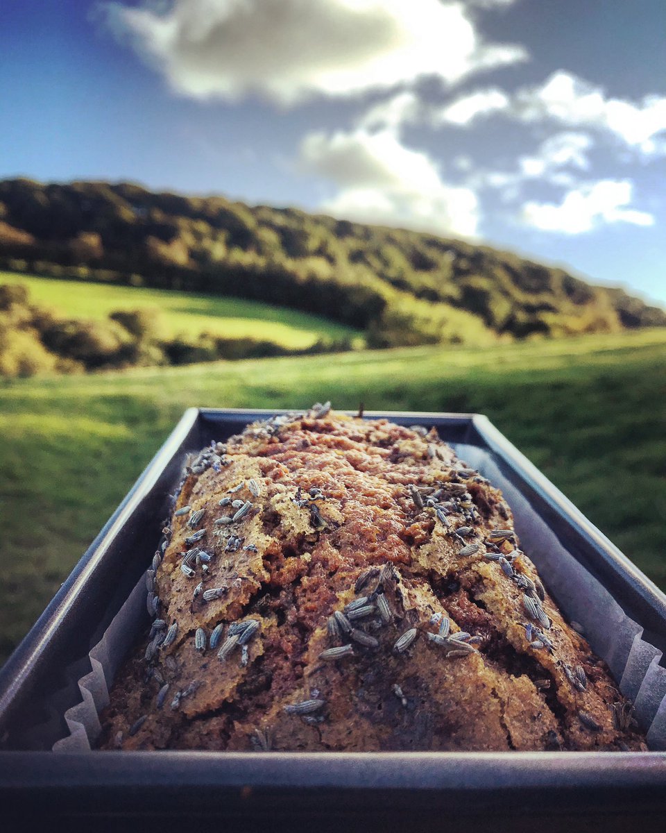 @wowee_kitchen ‘s special sticky lavender loaf is back in stock. Just out of the oven a mile from here. We can smell it, we can taste it. Come and get it while it lasts. We’re open tomorrow 1030 to 5. This cake has such a following it makes people grumpy when we run out.