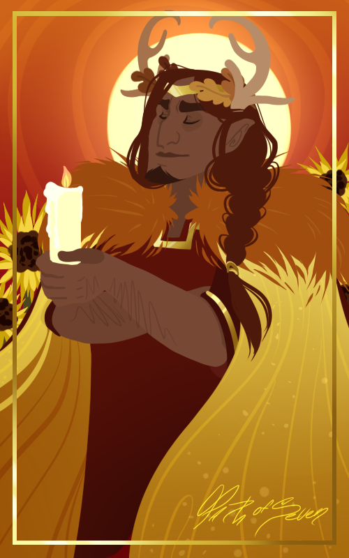kristarts's tweet photo. I did these little mock cards for different gods. Something I'm revisiting soon. https://t.co/3D2f04V5Z4