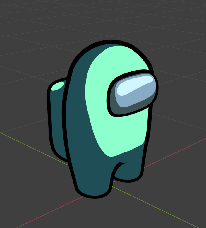 Klecris's tweet photo. #AmongUs 3D Model https://t.co/y7UXggHXPj