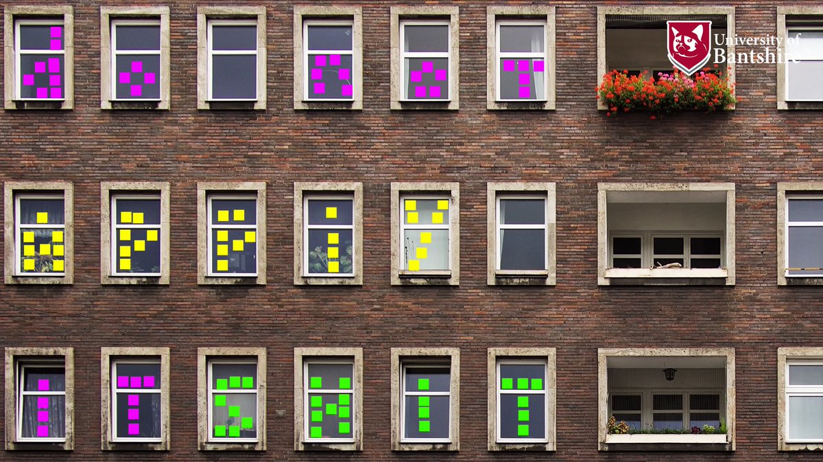 Students, please remove the post-it notes on display in your windows ASAP.