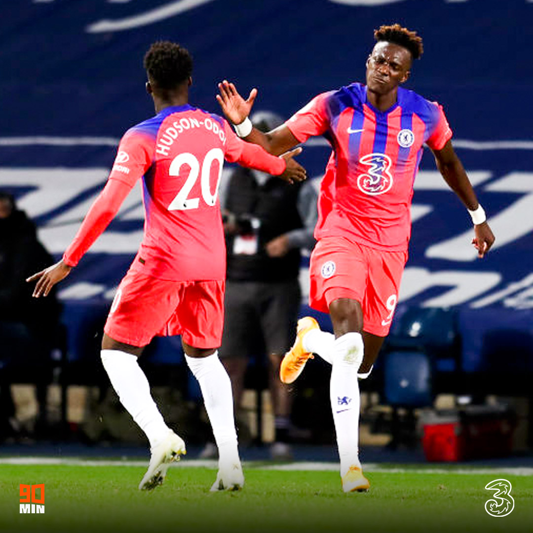 SI_FootballClub's tweet image. What a difference a half makes! 👀

Tammy Abraham's late equaliser added to goals from Mount and Hudson-Odoi to earn Chelsea a point after a brilliant second half fightback!