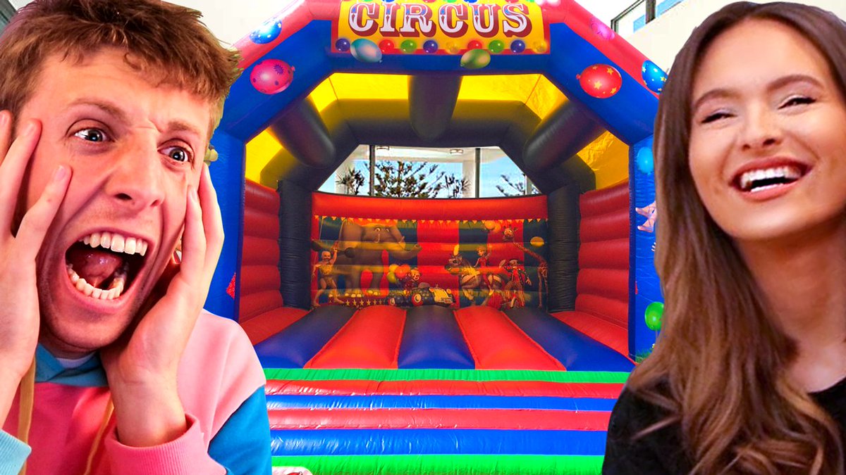 NEW VIDEOOOOOO

LIVE ON MY CHANNEL

I Put a Bouncy Castle in My House