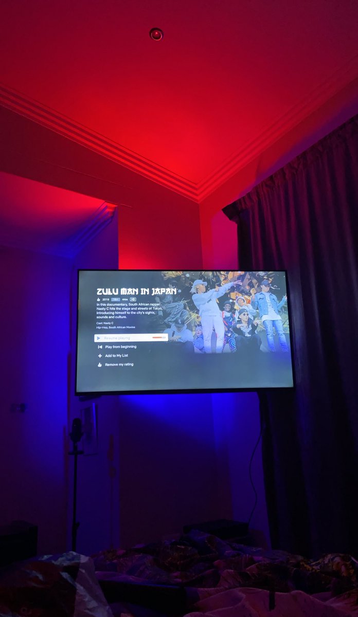 Nasty_CSA's tweet photo. Whoever tryna beef with me, tell them I only beef on Netflix now.  I wanna see something.. #ZuluManInJapan https://t.co/V6M85kPdwG