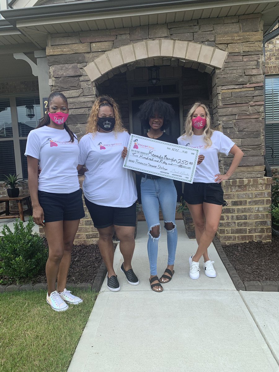 EveryGirlShine's tweet image. The @EveryGirlShine team is proud to announce the launch of our scholarship program. This year, we were able to award two scholarships to our stars Kennedy &amp;amp; Justice. #EGSMentoring #lovingleadingliving #everygirlshines