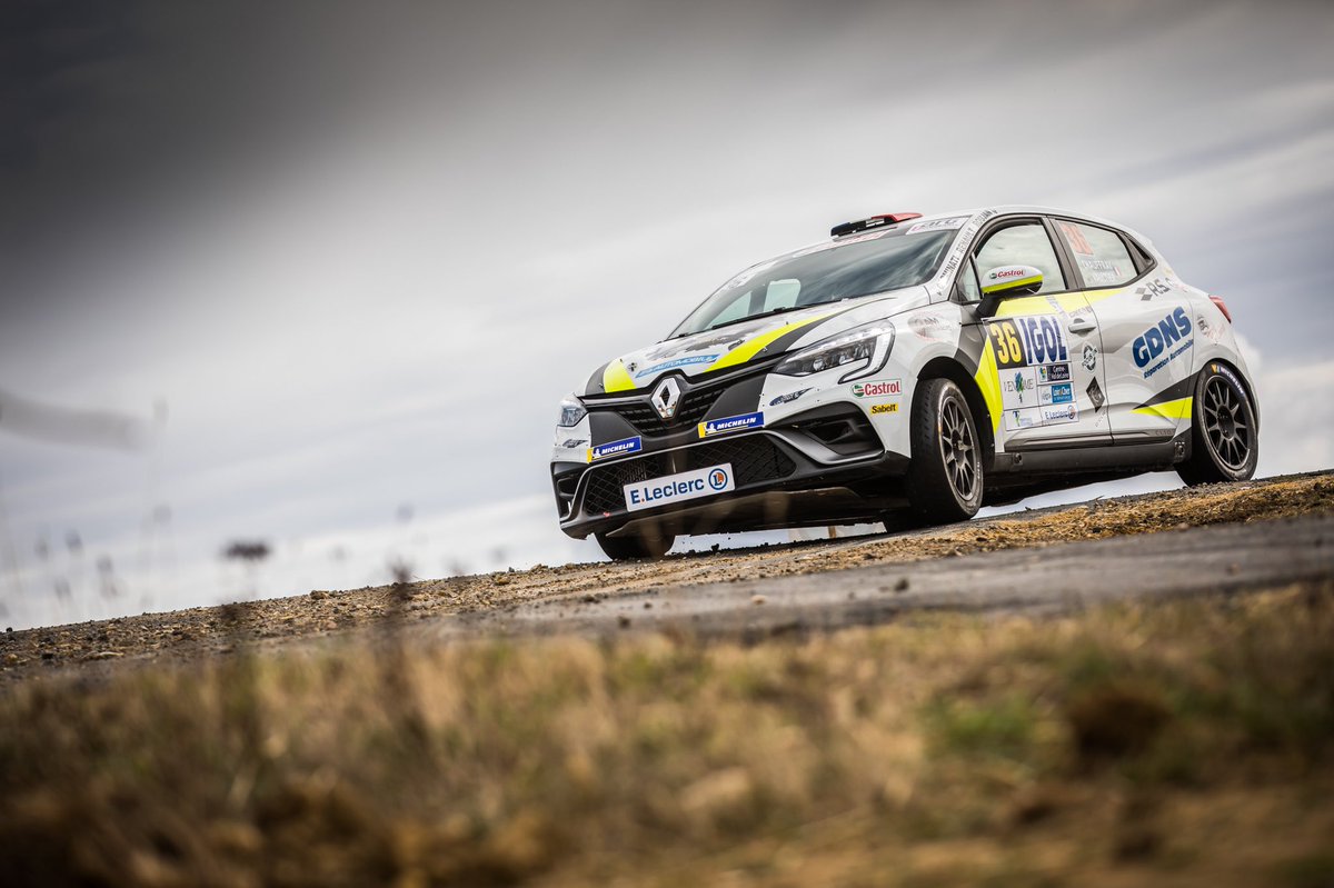 RenaultSeries's tweet photo. #ClioTrophy - The battle is still on before the final leg as the leading trio shared the four stages on the route this afternoon. 

Thomas Chauffray now has a 19.8s lead on Guillaume Canivenq &amp; @AnthoFOTIA while Romain Fostier and Alexis Frontier are less than a minute adrift. https://t.co/R3ZvDPczt2