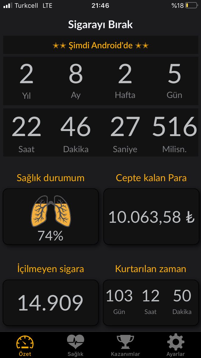 #SigaraPişmanlıktır 21 Yıl süren esaret 🚬