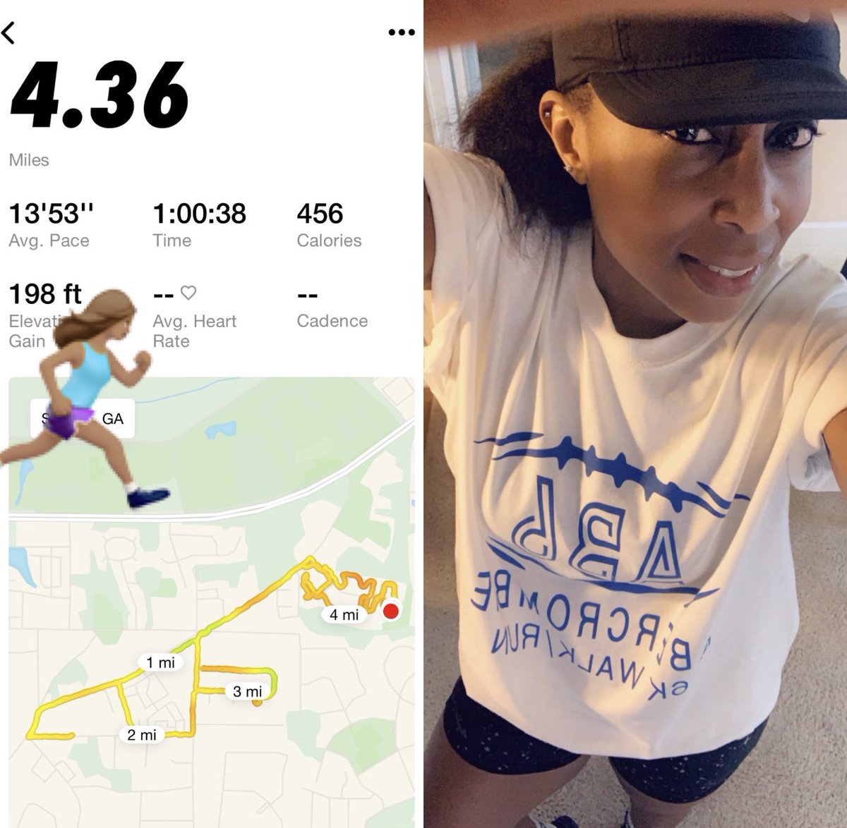 DrAMC14's tweet photo. Felt great to get up and support @AB6Foundation. https://t.co/RnwRVB27g7