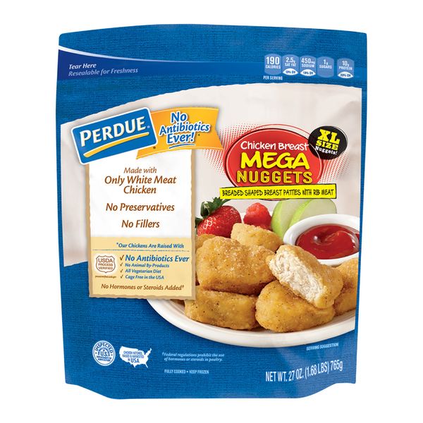 mega nuggets- XL SIZE NUGGETS (about 1.5 times the size)- big