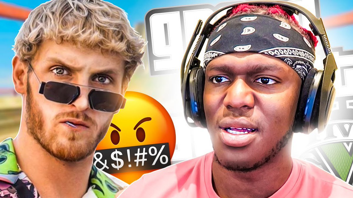 Sidemen's tweet photo. LOGAN PAUL THREATENS KSI ON GTA V

https://t.co/Gd40X0kLRV

#SidemenGaming https://t.co/eIxdpLD7AF