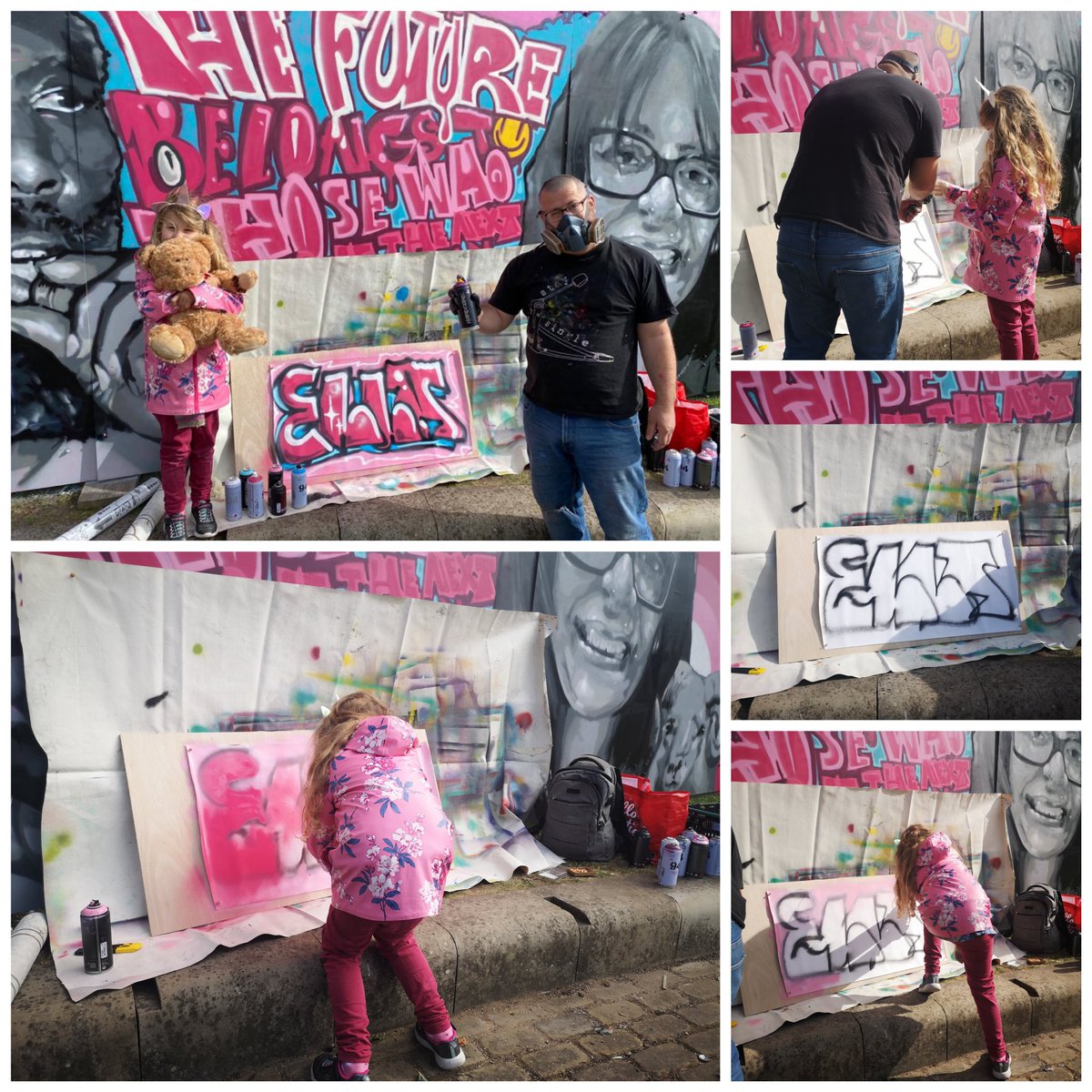 gemmawylde's tweet photo. Well, another great Feste. We were really impressed with the Covid safe trail and the kids loved learning Graffiti Art with Joe and Todd. Thanks for a great day 😊
@derbyfeste @babypeopleuk https://t.co/jxZMLmMWzz