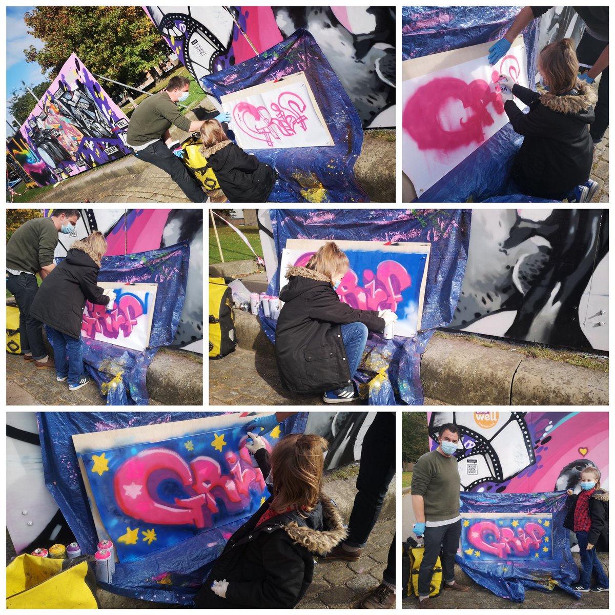 gemmawylde's tweet photo. Well, another great Feste. We were really impressed with the Covid safe trail and the kids loved learning Graffiti Art with Joe and Todd. Thanks for a great day 😊
@derbyfeste @babypeopleuk https://t.co/jxZMLmMWzz