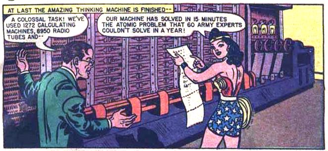 syam's tweet photo. First appearance of a real computer in a Comic book. 
https://t.co/oOQXwquAcV https://t.co/7BTnxVD4yv