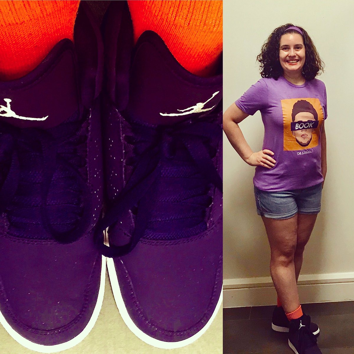 Storm24Jenkins's tweet photo. #NewPost #swaggability checking in for another Photoshoot Fresh this wk theme some of my fave @NBA players this szn rocking w/ @DevinBook @Suns amazing run in the bubble def showed up & showed out! @dearbball Book t & @Jumpman23 flights to make the outfit complete! #hoopology https://t.co/um5LNUYP7u
