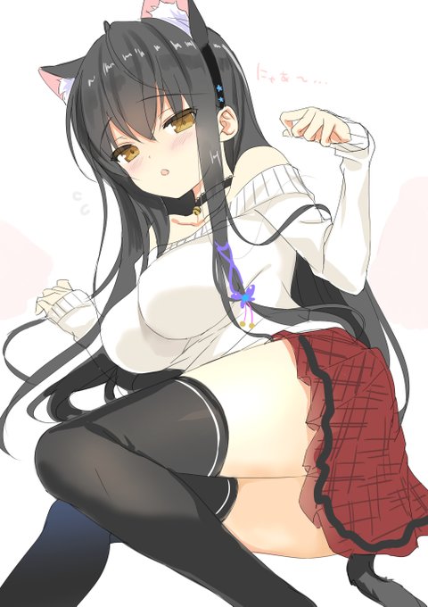 #らくがき 🐱🎀💕 