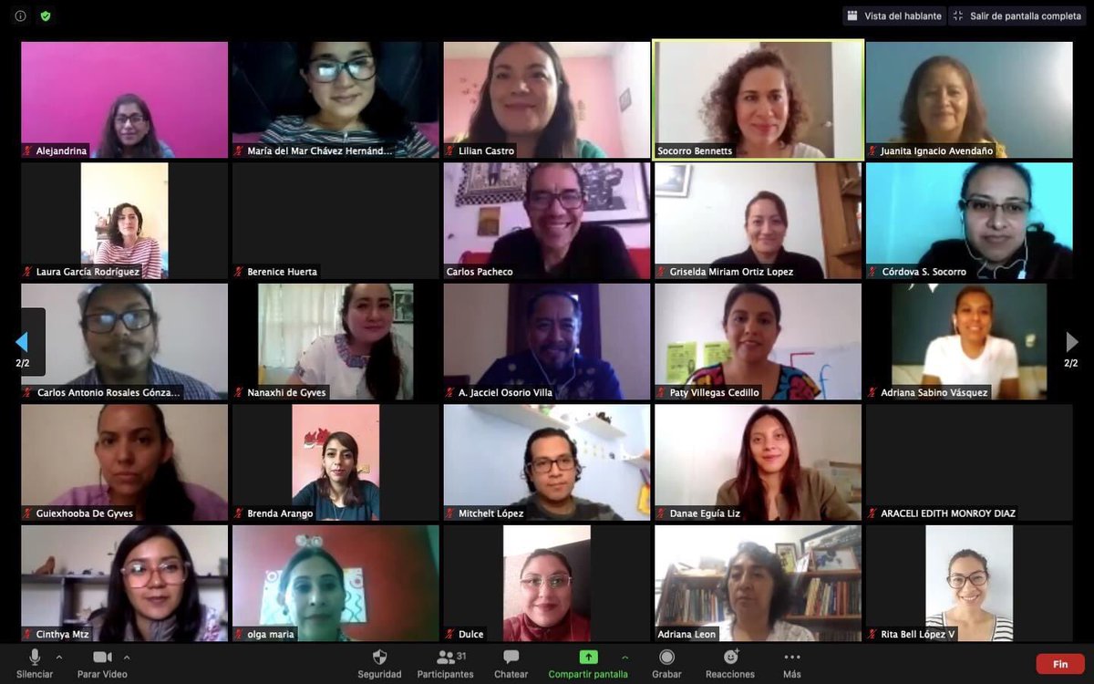 Seguimosleyendo's tweet photo. Con mucha energía iniciamos la séptima edición del Diplomado en Promoción y Estrategias Lectoras. Este sábado de la mano de la Dra. Socorro Bennets, conocimos los lineamientos de trabajo y a los  ponentes que estarán acompañándonos durante los siguientes meses.
#FAHHporMéxico https://t.co/Zcvtcv8Pjz