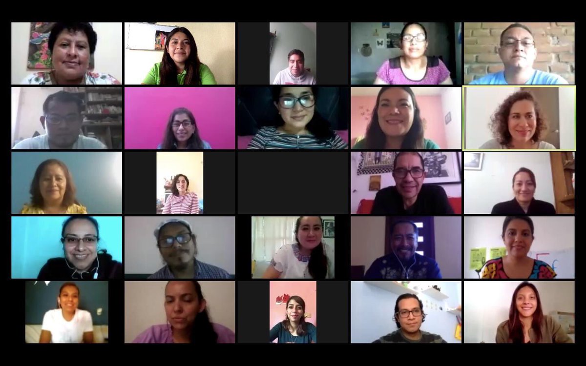 Seguimosleyendo's tweet photo. Con mucha energía iniciamos la séptima edición del Diplomado en Promoción y Estrategias Lectoras. Este sábado de la mano de la Dra. Socorro Bennets, conocimos los lineamientos de trabajo y a los  ponentes que estarán acompañándonos durante los siguientes meses.
#FAHHporMéxico https://t.co/Zcvtcv8Pjz
