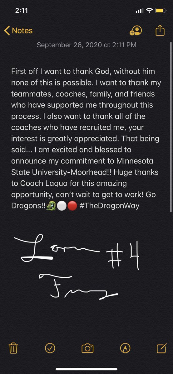COMMITTED⚪️🔴🐉 #TheDragonWay <a href="/CoachRoehrich/">Abraham Roehrich</a> <a href="/KevinMurphy_74/">Kevin Murphy</a> <a href="/CoachLaqua/">Steve Laqua</a> <a href="/msum_football/">MSUM Dragon Football</a>