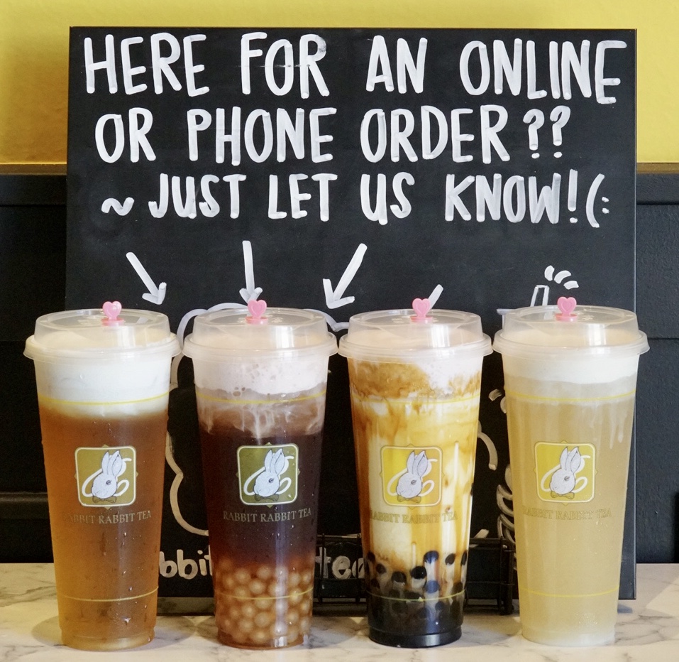 RabbitRabbitHI's tweet photo. It’s so easy to order online from us! Pick your drinks, and it will be ready for you on the day &amp; time you schedule!! Hit the #LinkInBio or https://t.co/lDm8sUZoOx https://t.co/DxYjM3SuTn
