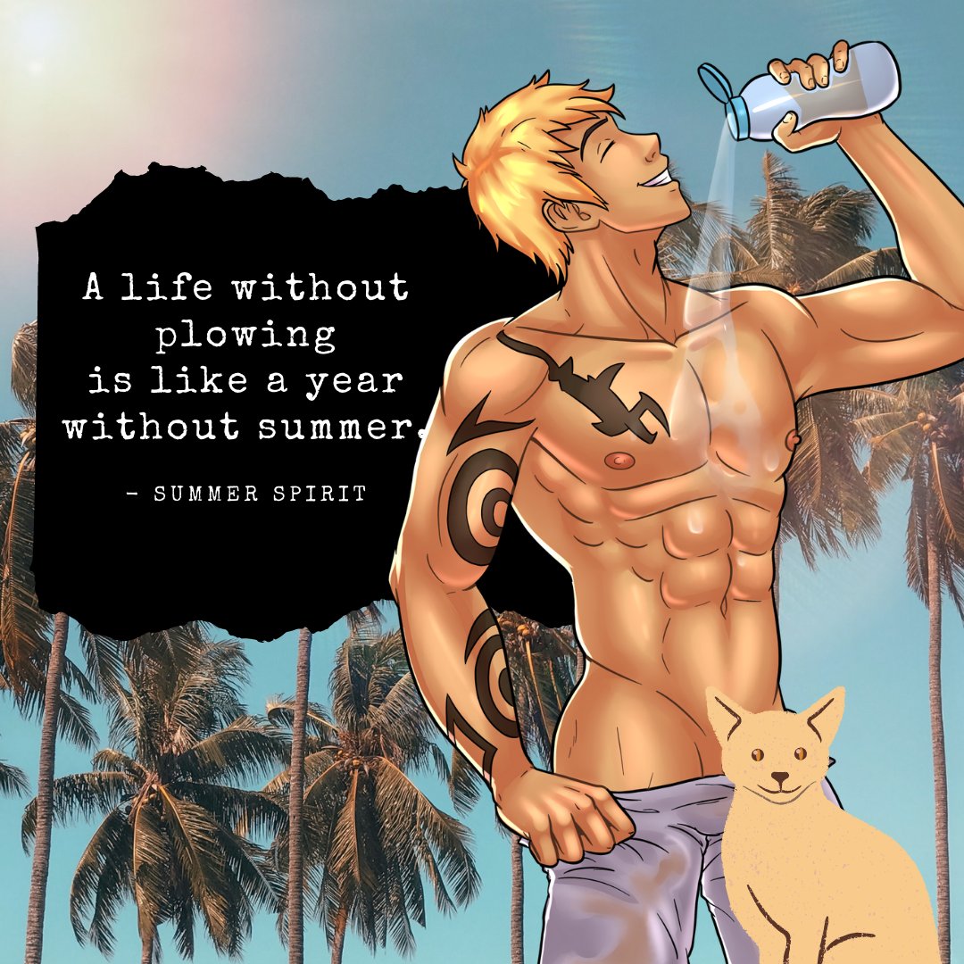 A day without him is a year without cock! Summer is all yours for the taking <3 

#gay #yaoi #manga #anime