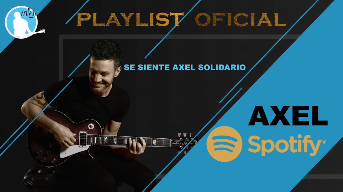 AxelFansSanLuis's tweet photo. Mañana es el gran show y @AxelOficial junto a la gente del #PackGold armaron una playlist para la previa al gran día
Seguí el link y disfrutala https://t.co/sZkqQygdlZ https://t.co/uNLNlz3LUx