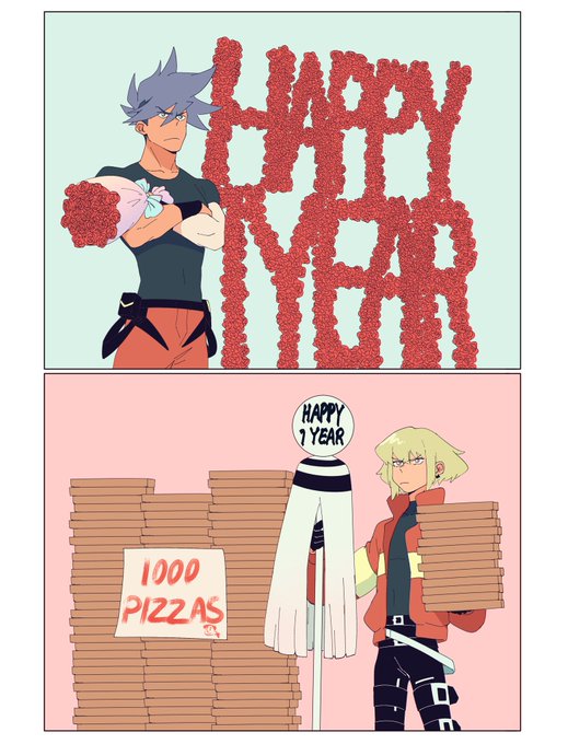 happy anniversary #promare #galolio 