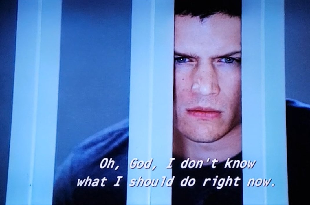2x13 "The Killing Box" - This call   #PrisonBreak